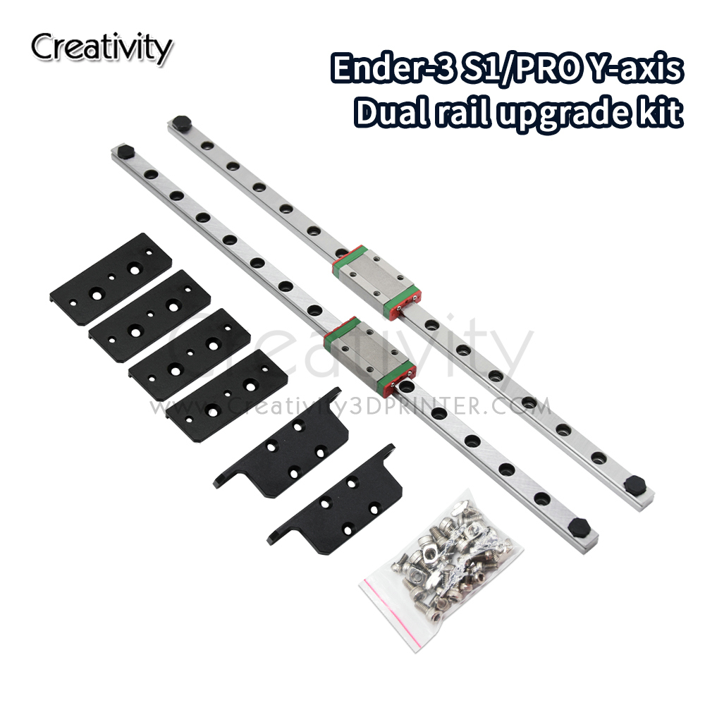 Linear Rail Mgn12H Set - أندر 3 S1 المزدوج Y-محور ترقية