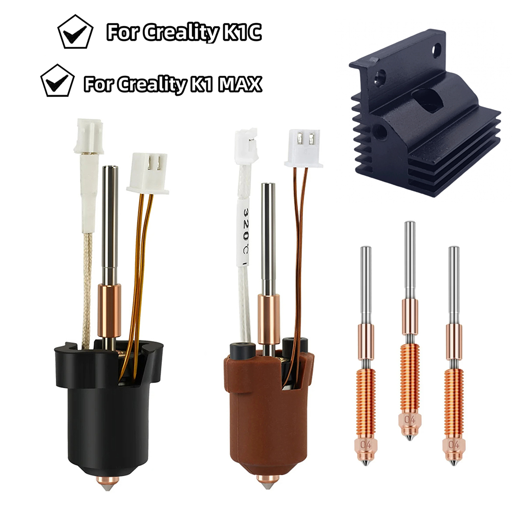 High Flow Ceramic Hotend - Hotend ل Creality K1C K1 MAX