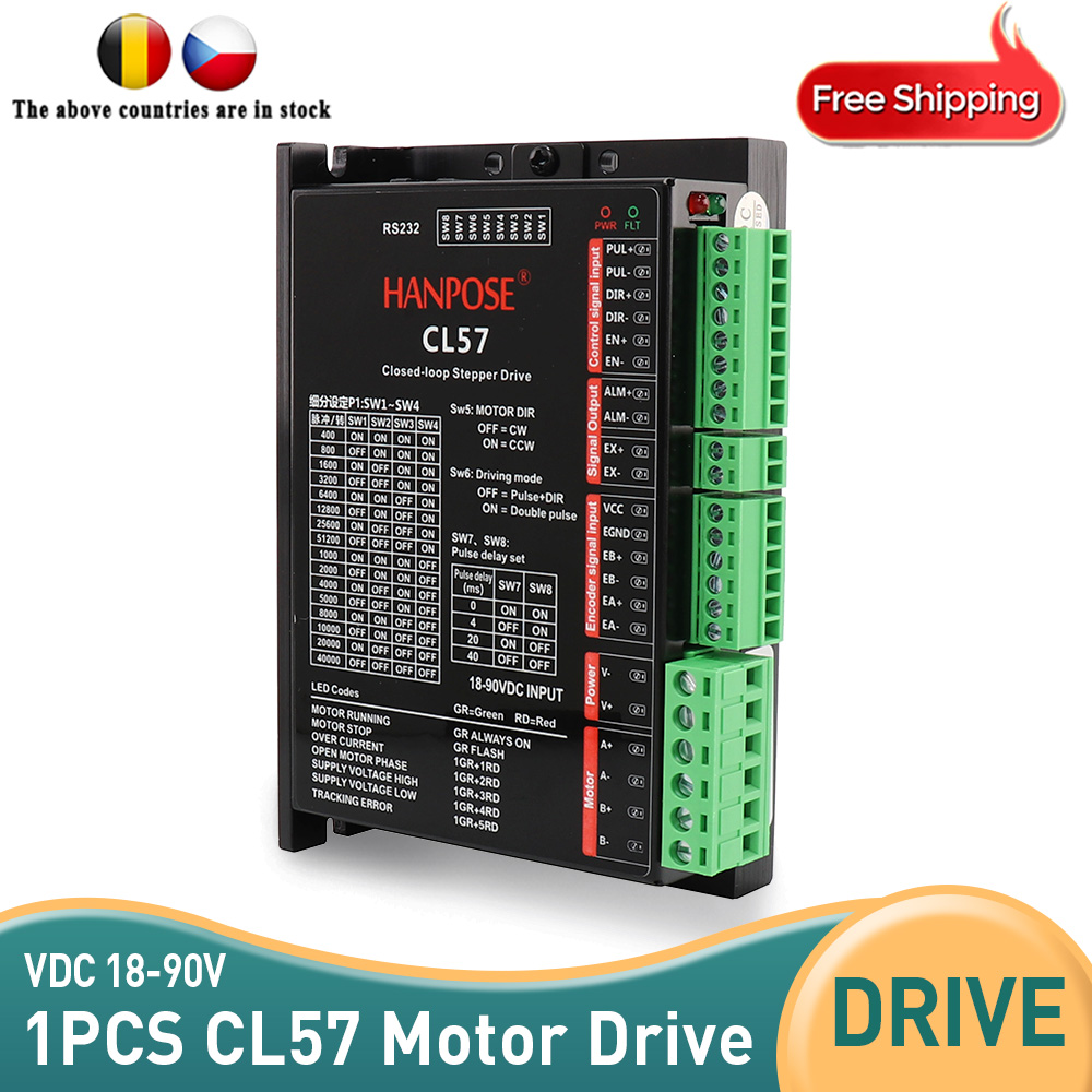 Closed Loop Stepper Motor Nema 17 - محرك سيرفو هجين CL57 ذو حلقة