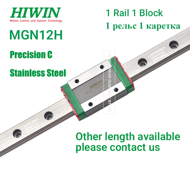 HIWIN MGN12H Z1 Z0 HIWIN MGN12 - مراجعة Linear Rail Mgn12H Set وسعره