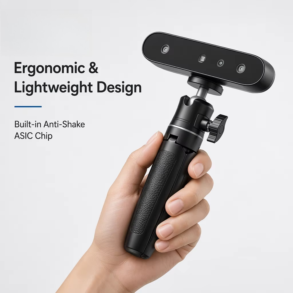 ماسح ضوئي ثلاثي الأبعاد عالي ا - مراجعة Handheld 3D Scanner High Precision وسعره
