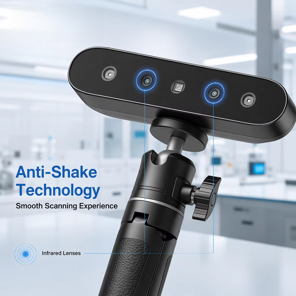 ماسح ضوئي ثلاثي الأبعاد عالي ا - مراجعة Handheld 3D Scanner High Precision وسعره