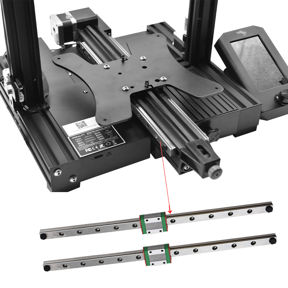 طقم ترقية لقضبان التوجيه الخطي - مراجعة Linear Rail Mgn12H Set وسعره
