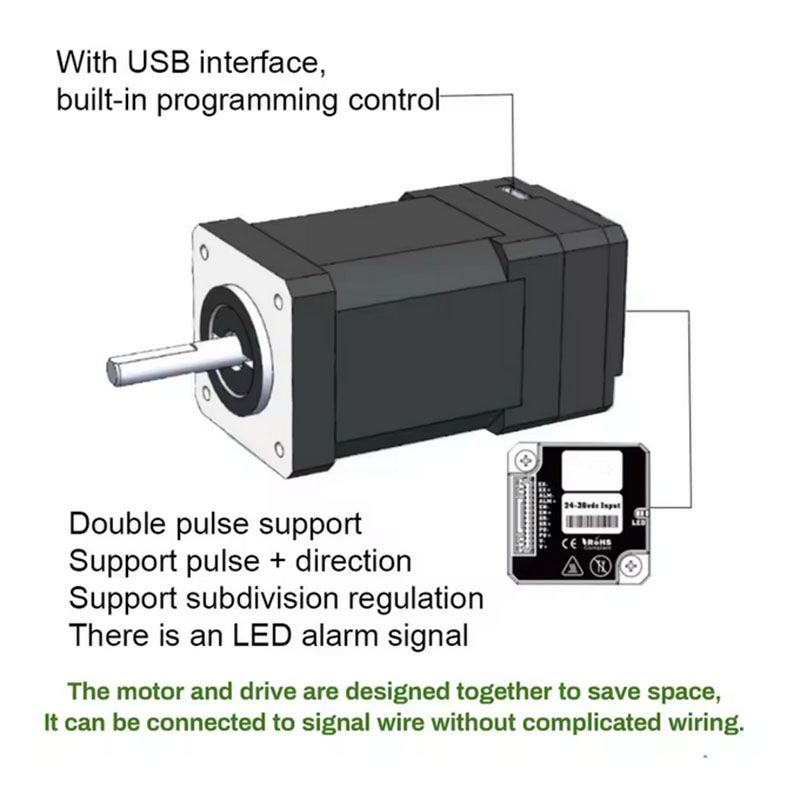 Nema17 محرك متدرج بحلقة مغلقة  - مراجعة Closed Loop Stepper Motor Nema 17 وسعره
