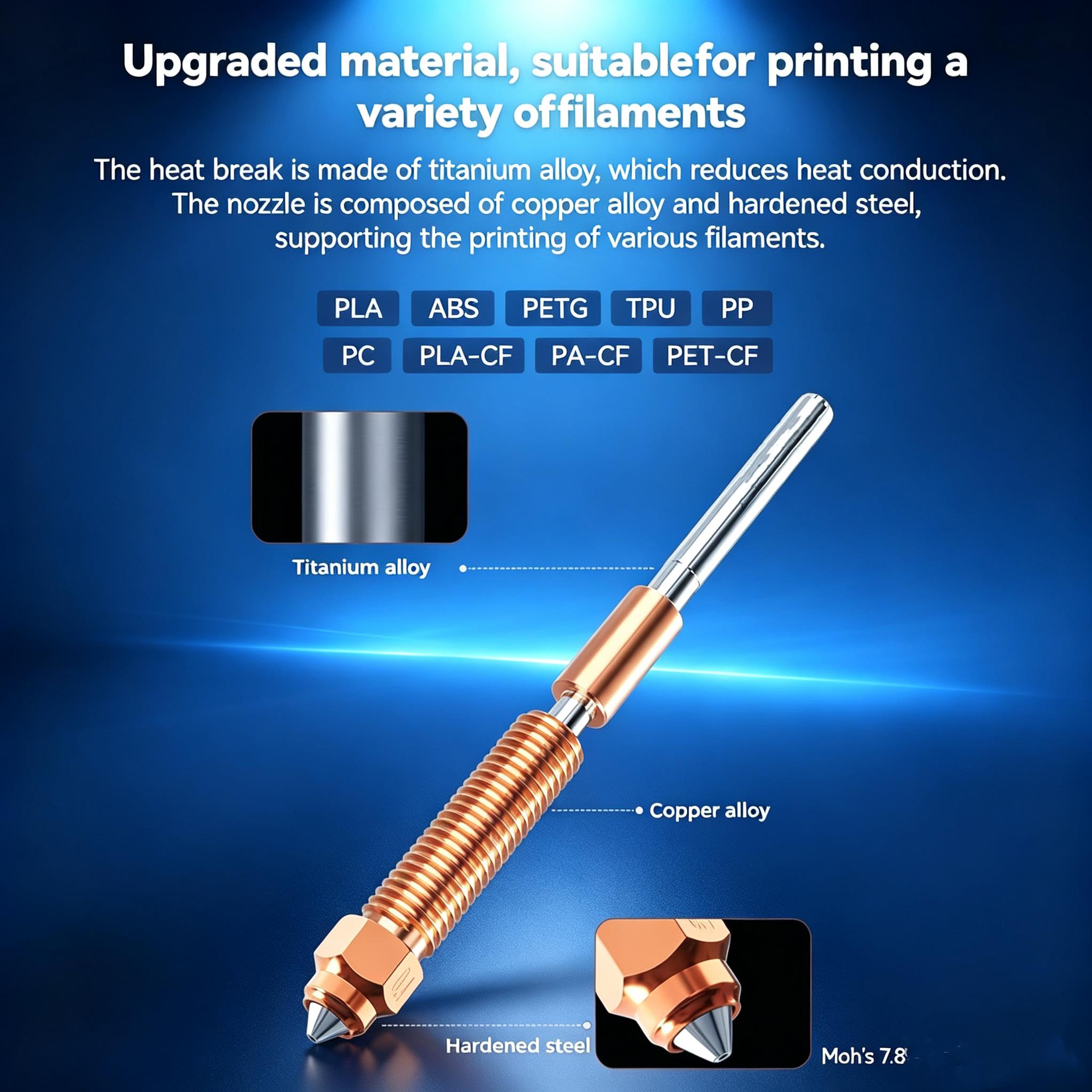 مجموعة تسخين سيراميكية جديدة ( - مراجعة High Flow Ceramic Hotend وسعره