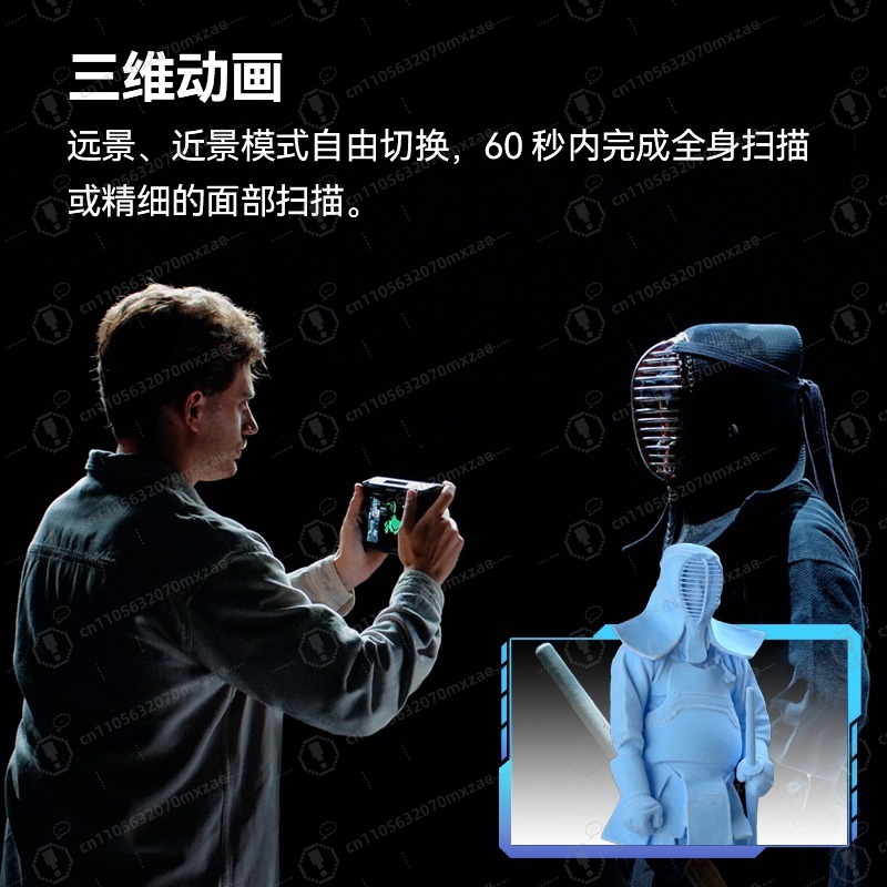 ماسح ضوئي احترافي ثلاثي الأبعا - مراجعة Handheld 3D Scanner High Precision وسعره