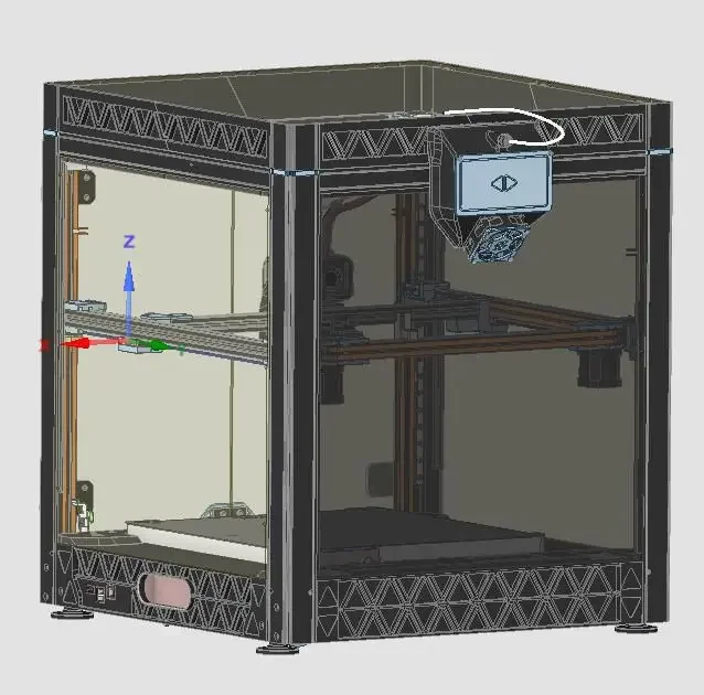 طقم غلاف كمبيوتر كامل من نوع S - مراجعة Corexy 3D Printer Kit وسعره