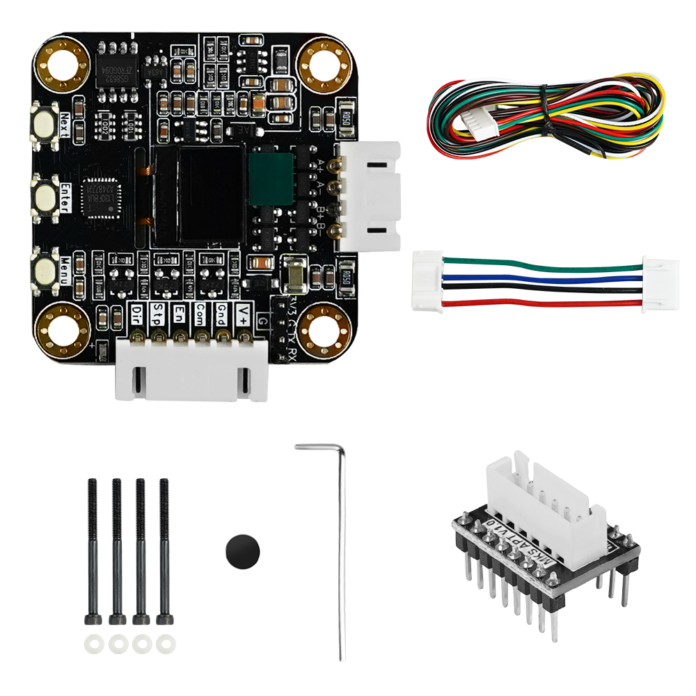 أجزاء طابعة ثلاثية الأبعاد باس - مراجعة Closed Loop Stepper Motor Nema 17 وسعره